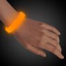 Orange Triple Wide Glow Bracelets by Windy City Novelties