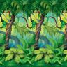 Jungle Trees Room Roll by Windy City Novelties