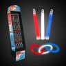 Patriotic Glow In the Dark Retail Floor Display by Windy City Novelties