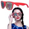 Red Novelty Custom Sunglasses - 12 Pack by Windy City Novelties