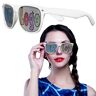 White Novelty Custom Sunglasses - 12 Pack by Windy City Novelties