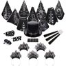 Black Tie Night New Year Kit for 50 by Windy City Novelties