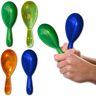 Glitter Plastic Party Maracas by Windy City Novelties