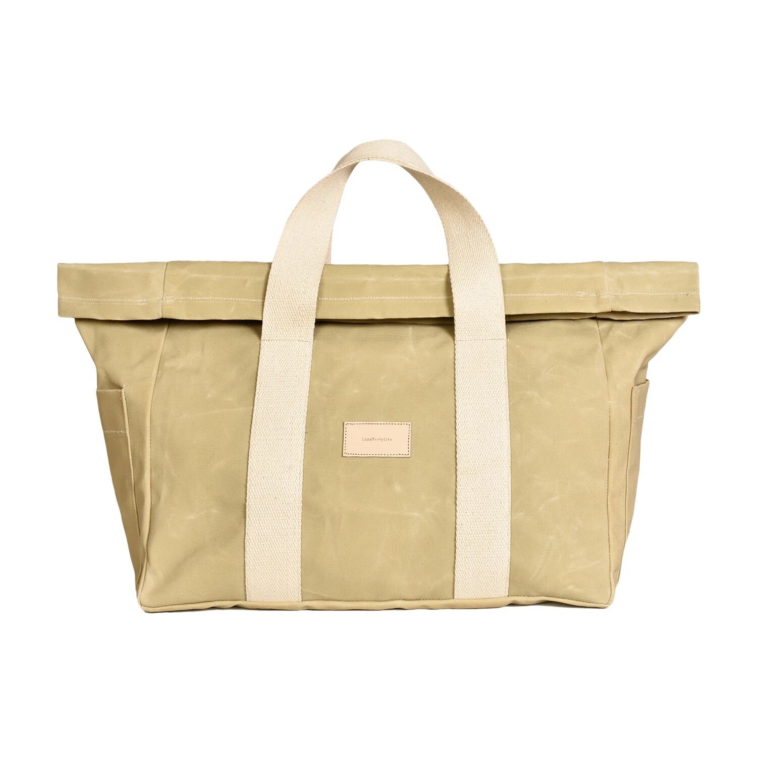 LaneFortyfive Lane Fortyfive - Women's Sabio Holdall Bag - Natural White - female