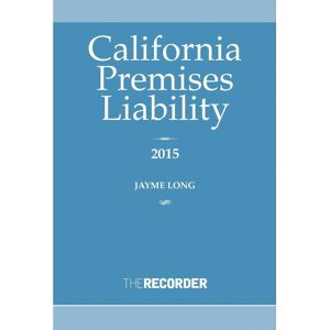 ALM California Premises Liability Law