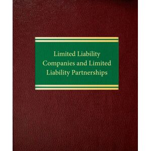 ALM Limited Liability Companies and Limited Liability Partnerships