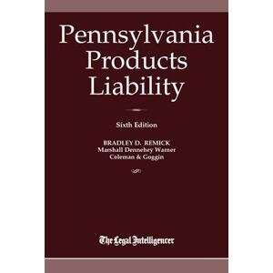 ALM Pennsylvania Products Liability