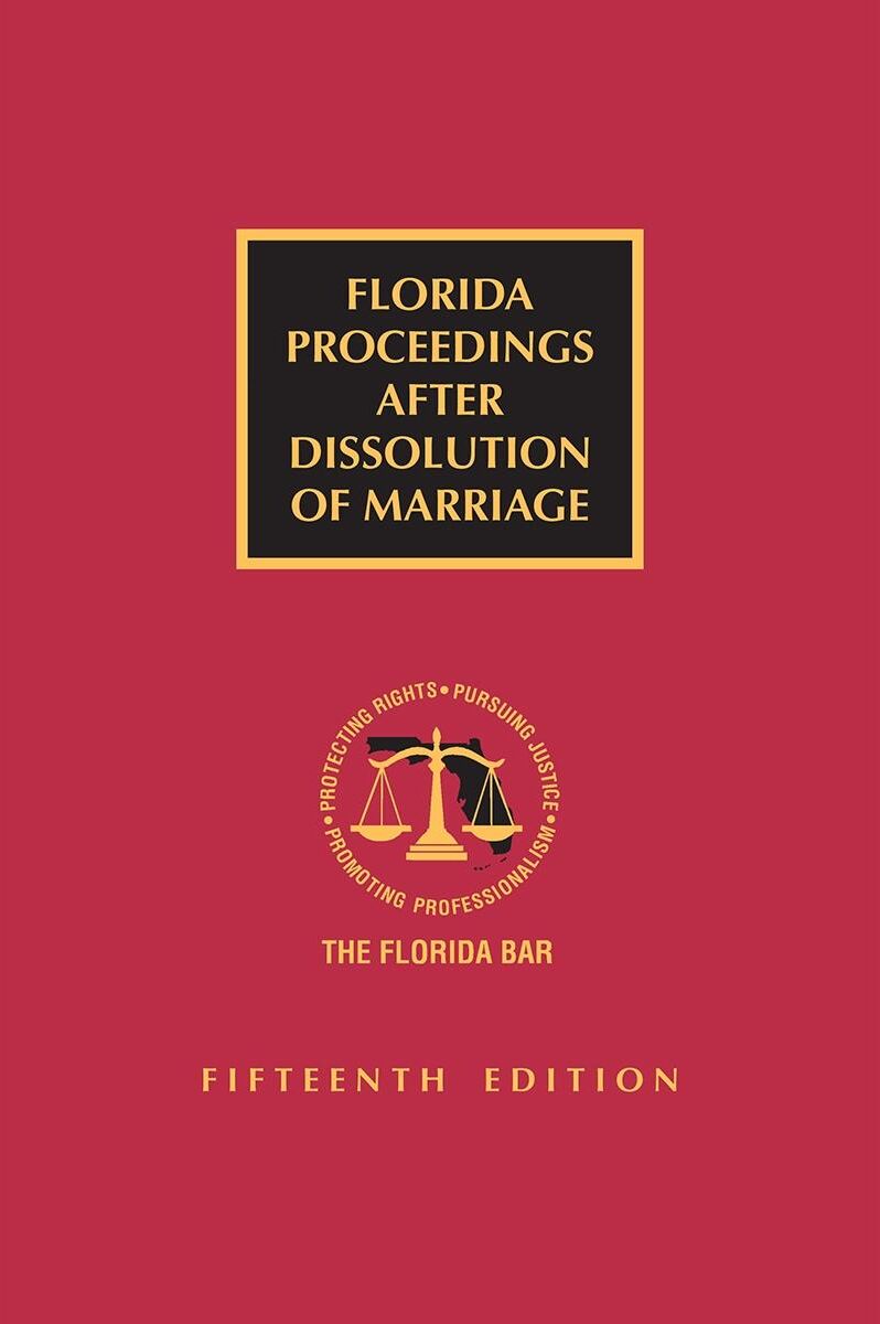 The Florida Bar Legal Publications Florida Proceedings After Dissolution Of Marriage