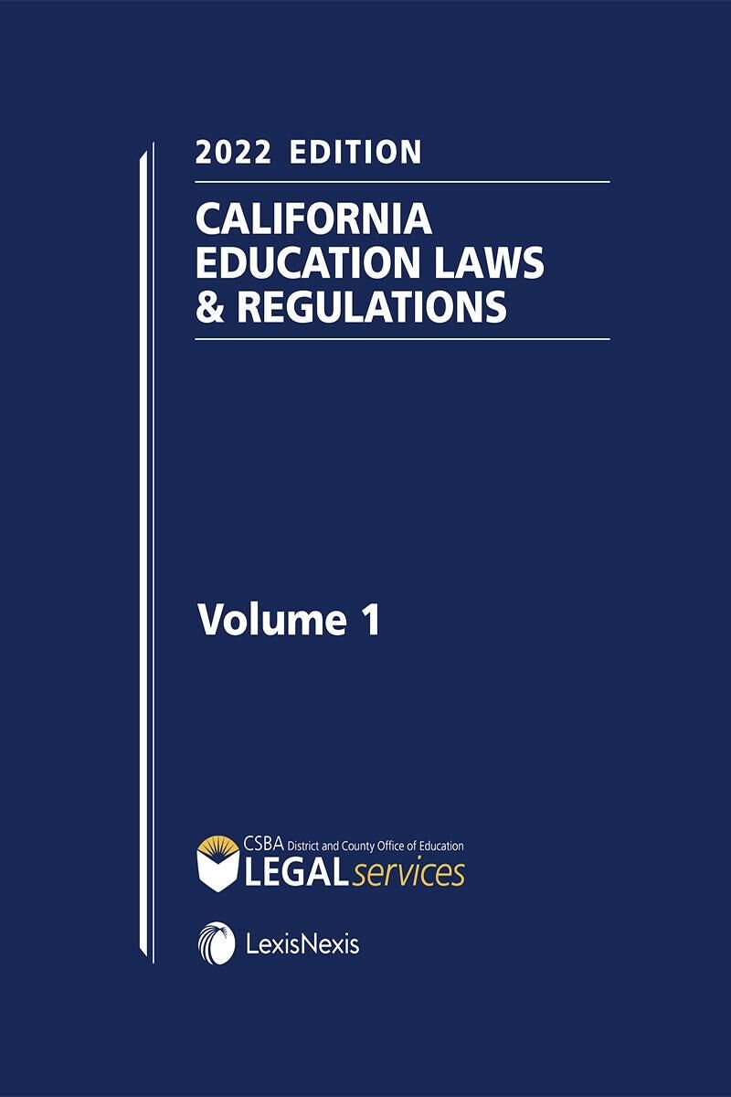 Michie California Education Laws and Regulations