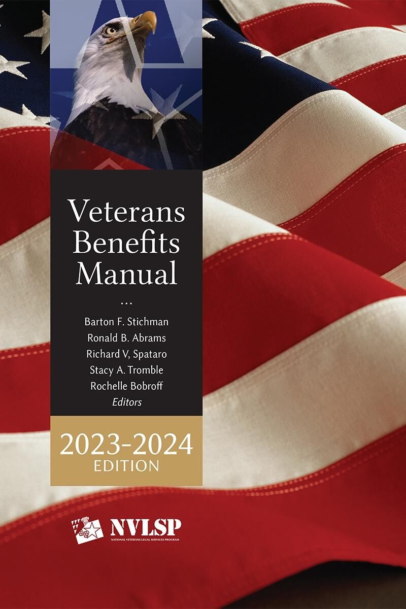 National Veterans Legal Services Program Veterans Benefits Manual