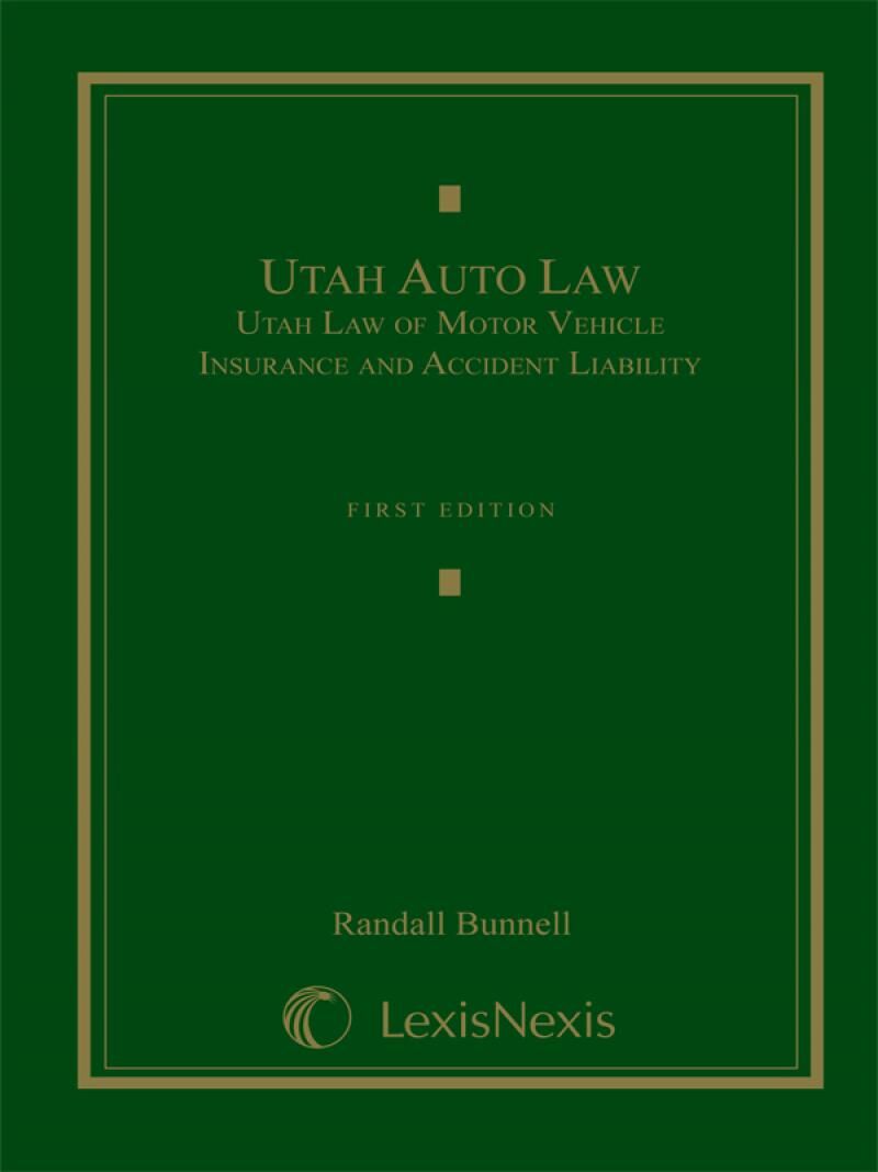 Matthew Bender Elite Products Utah Auto Law