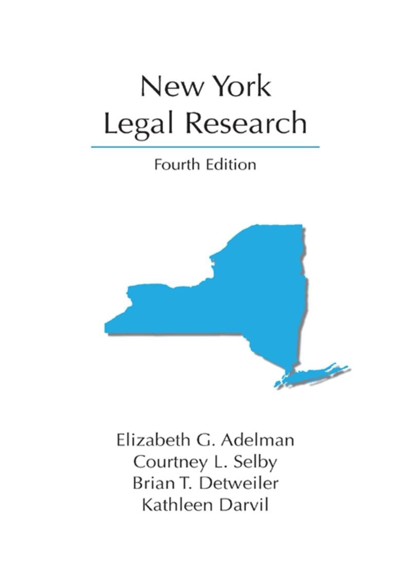 Carolina Academic Press New York Legal Research