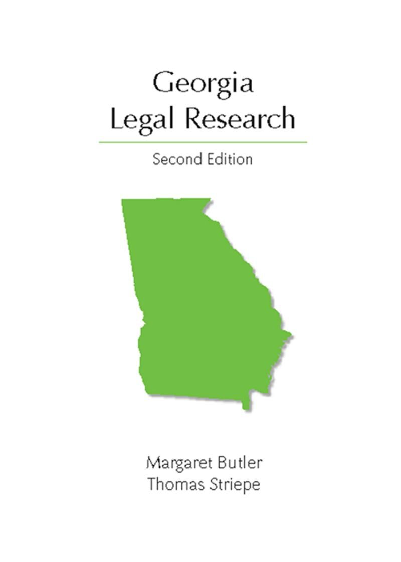 Carolina Academic Press Georgia Legal Research