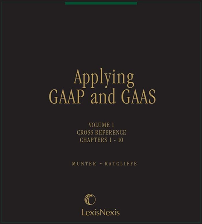 Matthew Bender Elite Products Applying GAAP and GAAS