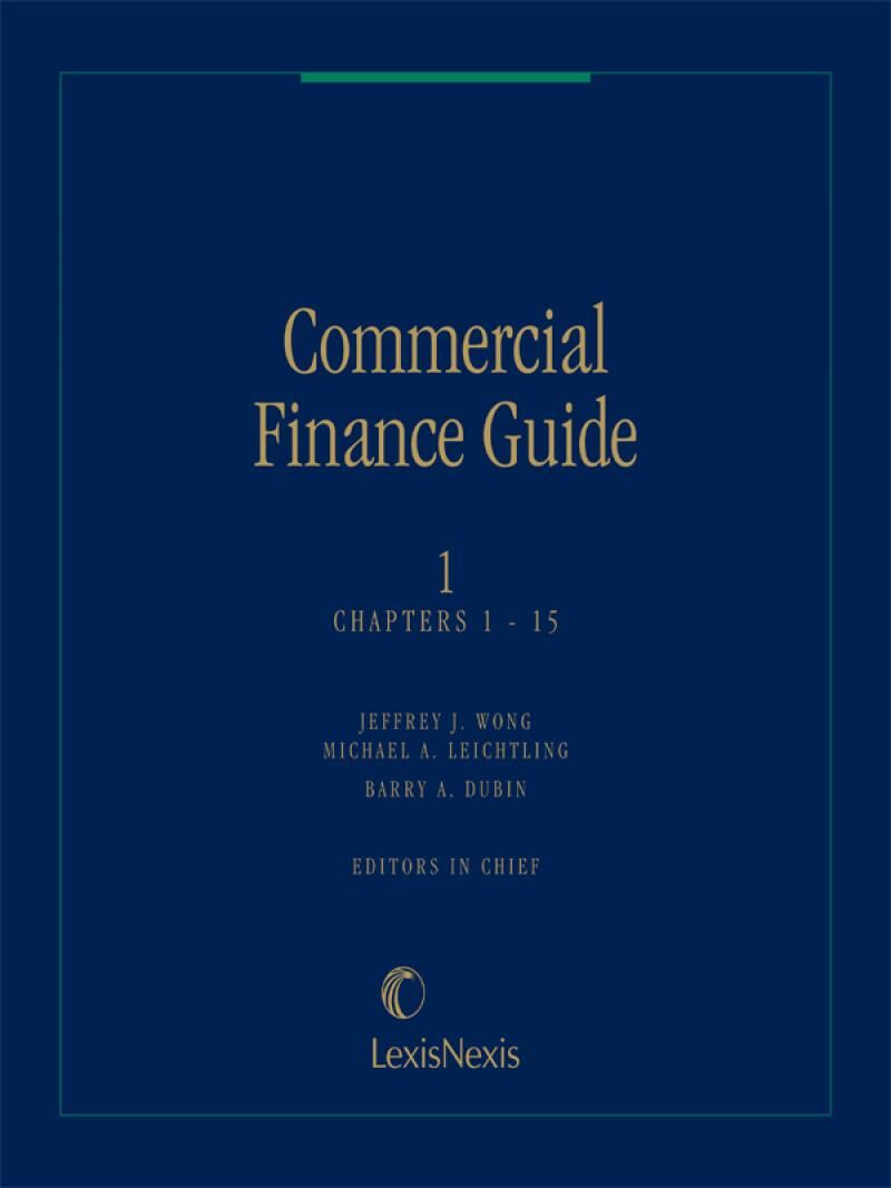 Matthew Bender Elite Products Commercial Finance Guide