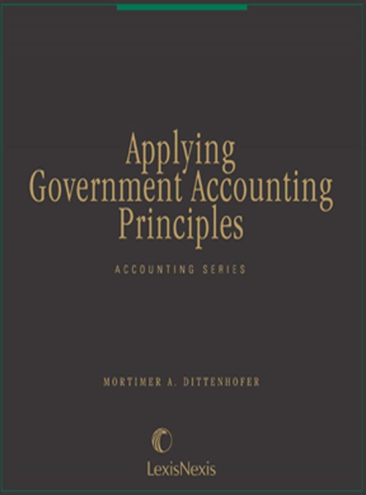 Matthew Bender Elite Products Applying Government Accounting Principles