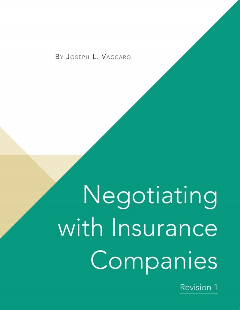 James Publishing Negotiating With Insurance Companies