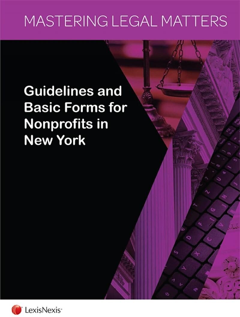 LexisNexis Mastering Legal Matters: Step-by-Step Accounting for Nonprofits in New York