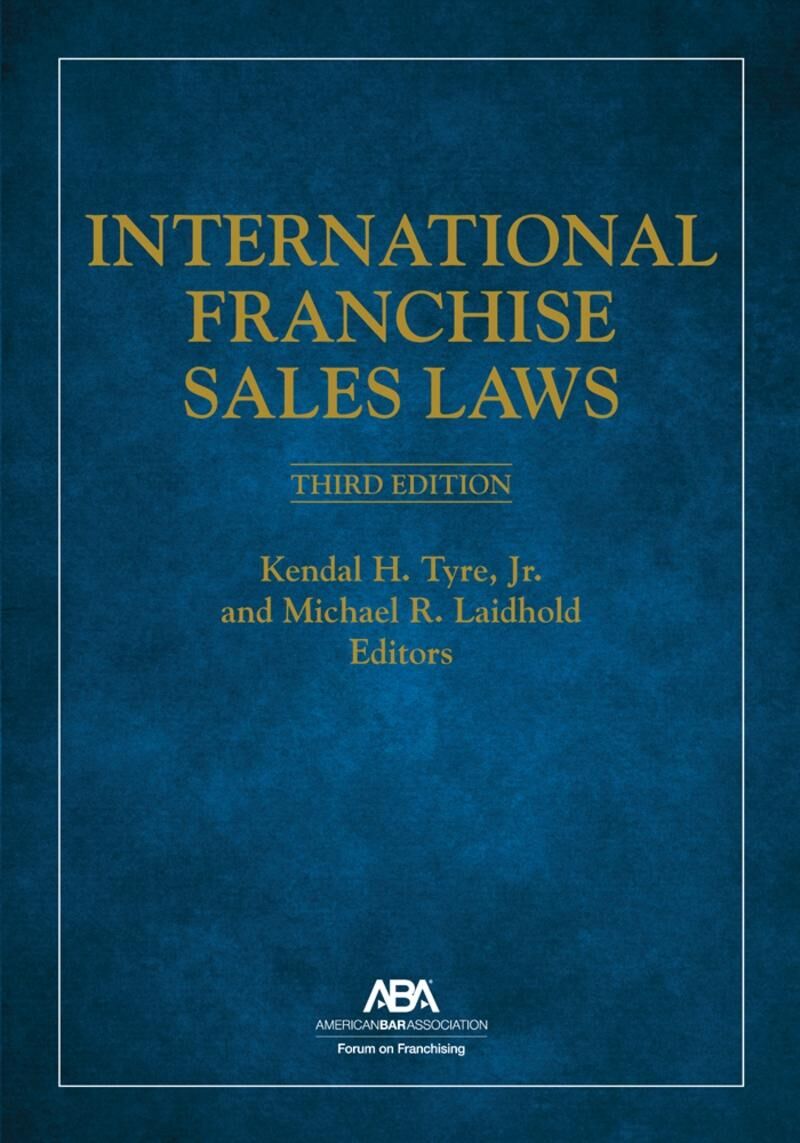 American Bar Association International Franchise Sales Laws