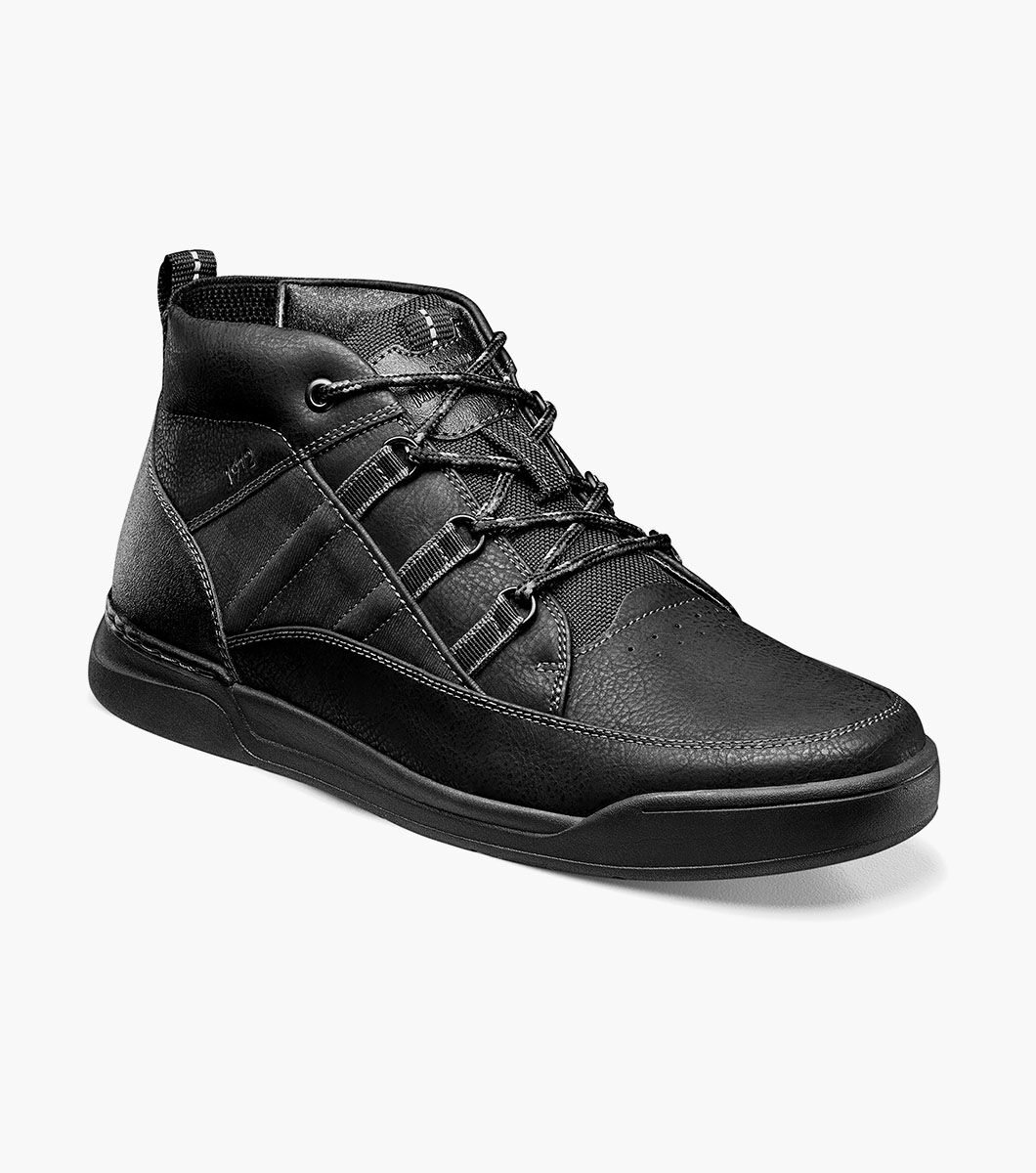 Nunn Bush Shoes Tour Work Moc Toe Sneaker Boot Black Size 12