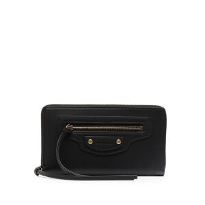 Balenciaga rectangle zip-detail wallet - Black - female