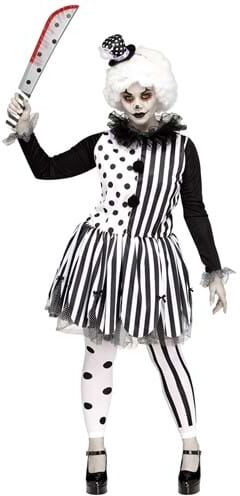 Plus Size Women's Killer Clown Costume