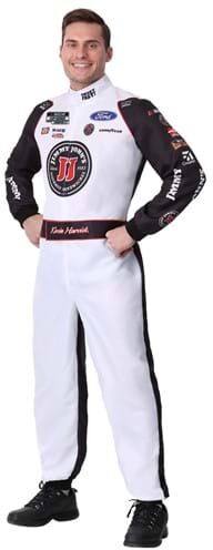 Mens #4 Kevin Harvick(R) Jimmy John's Nascar Uniform Costume