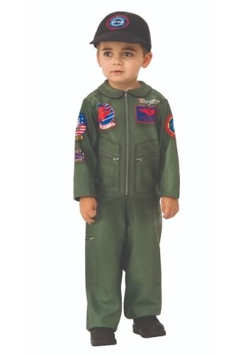 Top Gun Toddler Jumpsuit Costume