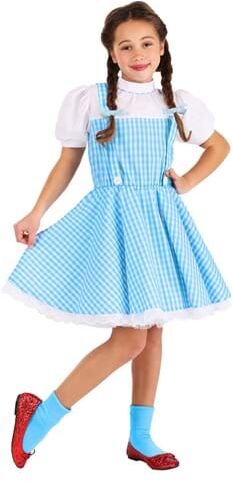 Girl's Classic Dorothy Wizard of Oz Costume