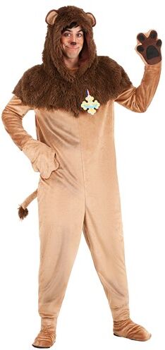 Plus Size Wizard of Oz Cowardly Lion Costume