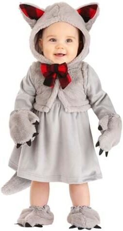 Girl's Baby Wolf Costume