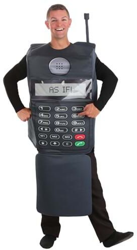 Adult Retro Clueless Flip Phone Costume