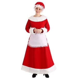 Women's Deluxe Mrs Claus Costume