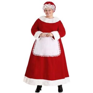 Plus Size Mrs Claus Deluxe Women's Costume