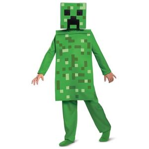 Minecraft Creeper Jumpsuit Kid's Costume