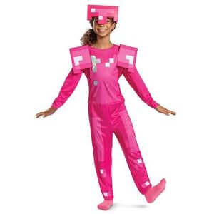 Minecraft Girl's Classic Pink Armor Costume