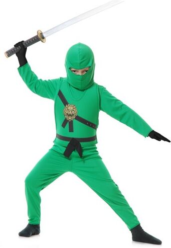 Green Ninja Kid's Costume