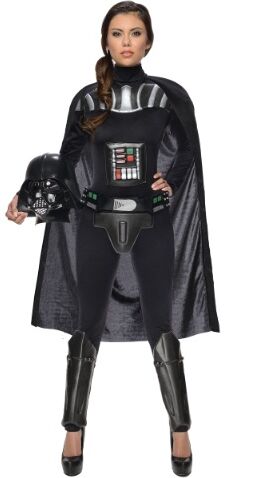 Star Wars Female Darth Vader Bodysuit Costume