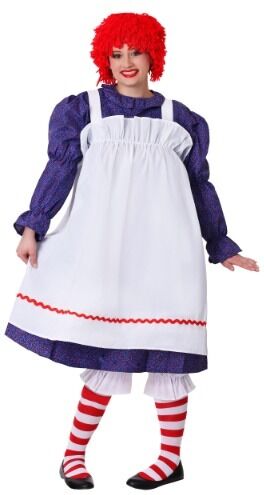 Plus Size Classic Rag Doll Costume