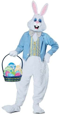 Deluxe Easter Bunny Costume for Adults