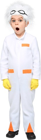 Back to the Future Toddler Doc Brown Costume