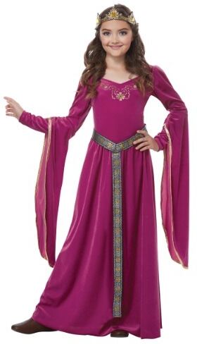 Medieval Princess Girls Costume