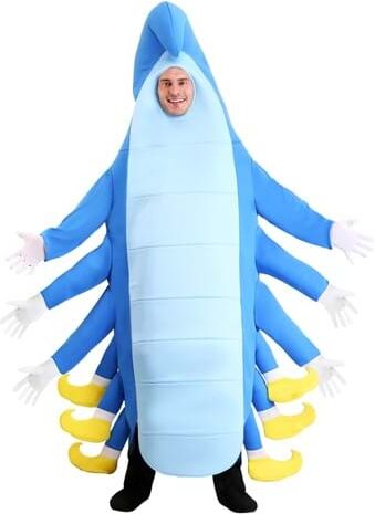 Adult Blue Caterpillar Costume