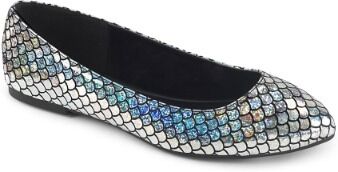 Women's Silver Mermaid Shoes