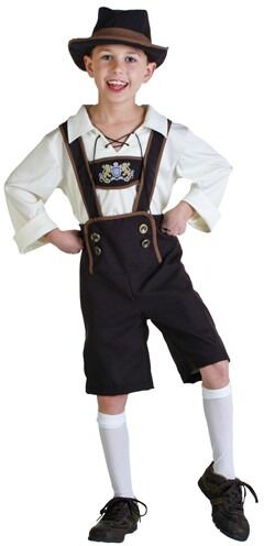 Boys German Lederhosen Costume