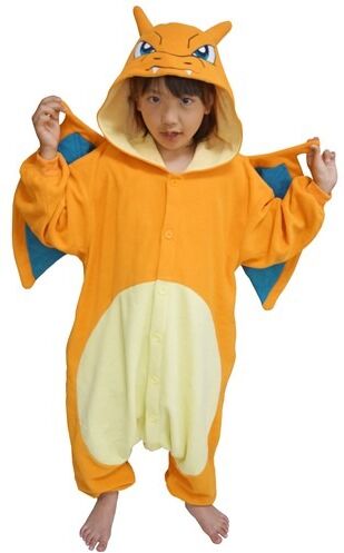 Pokémon Kid's Charizard Kigurumi Costume