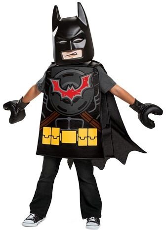 Boy's Lego Movie 2 Toddler Batman Basic Costume