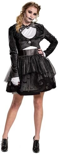 Women's N.B.C Jack Skellington Dress Costume