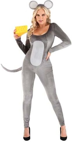 Women's Mouse Jumpsuit Costume