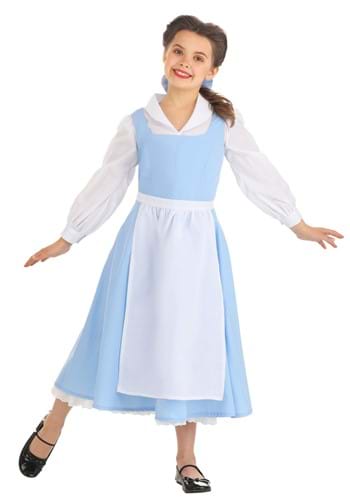 Beauty and the Beast Belle Blue Costume Dress for Kids